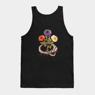 Roses and the world serpent Tank Top